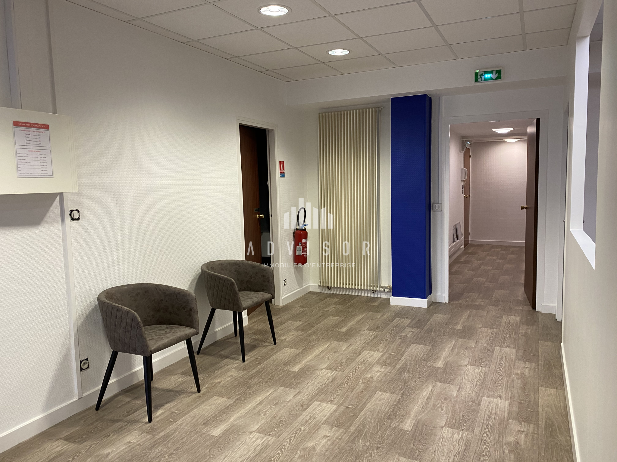 location immobilier professionnel A LOUER Bureau de 15.5 m² ADVISOR