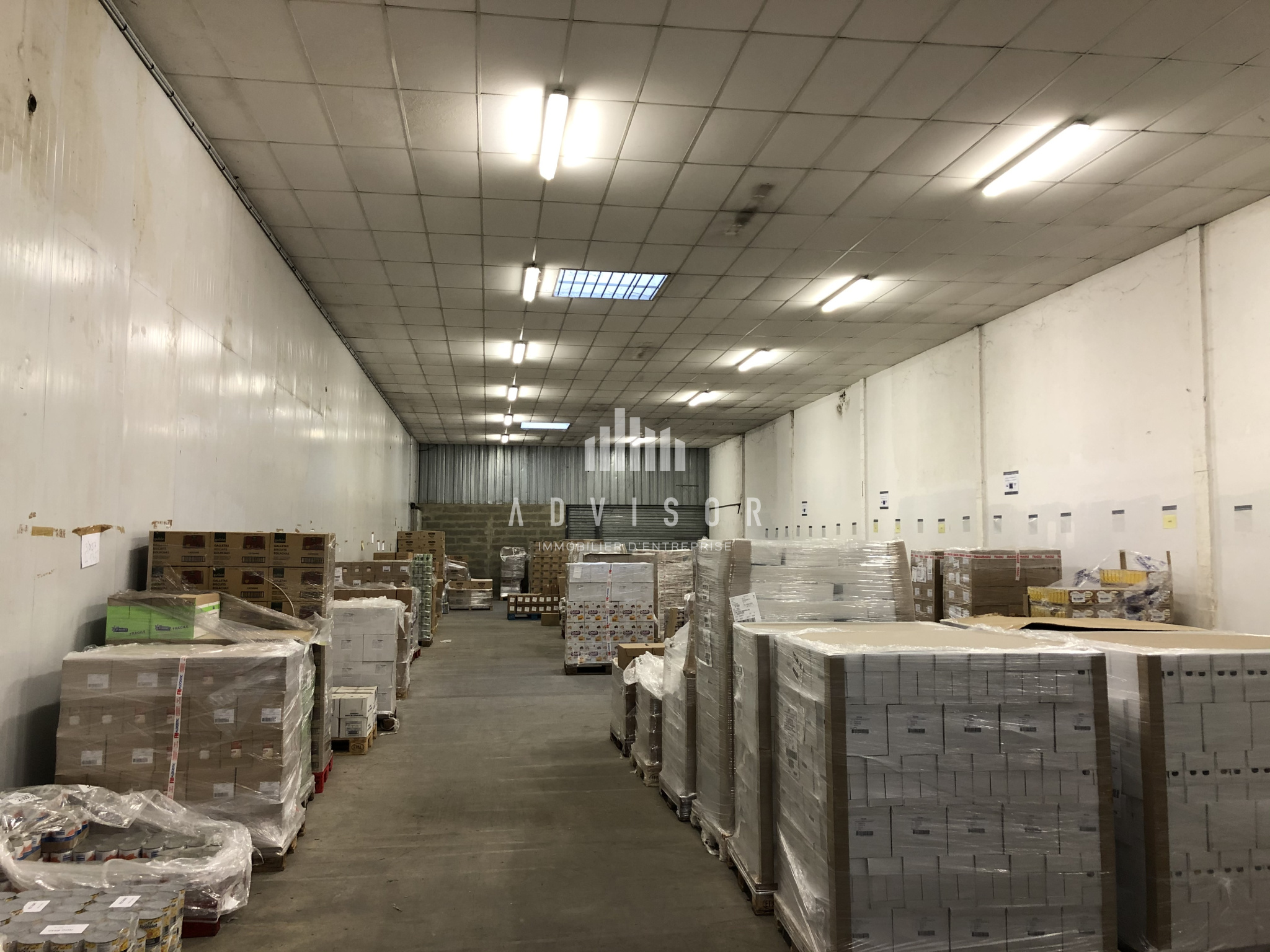 location immobilier professionnel À LOUER ENTREPÔT DE STOCKAGE 475 m² ADVISOR